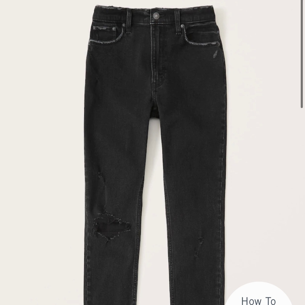 Abercrombie & Fitch High Rise Skinny Jeans Size 30